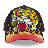 Embroidered Tiger Flame