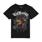 Panther Head Throwback Rhinestone Tee