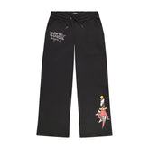 Dagger Heart Sweatpants - Black
